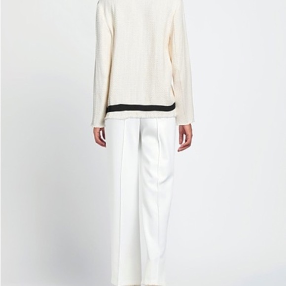 ✨NEW!✨ KATE by LATRAMODA Women’s Tweed Zip Up Jacket - Size 40 - Picture 3 of 14